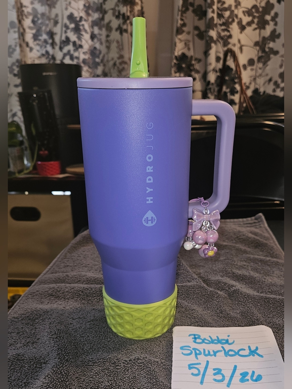 HydroJug 40oz LIME RICKEY